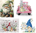 4 Pack Stamped Cross Stitch Kits by DIYHomeDecor