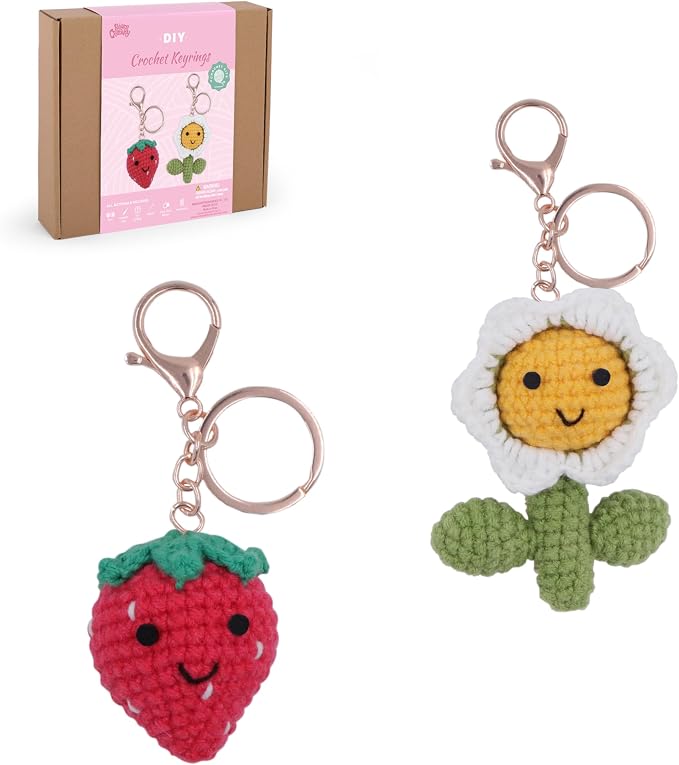 HOUSE CREATIVITY Crochet Keychain Kit by HouseCreativity