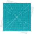 Rotating Self Healing Cutting Mat 14"x14", Square Sewing Cutting Mat Board by AMASEWART