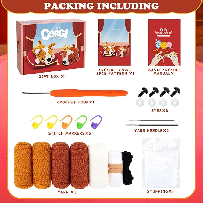 Fortuning's JDS Crochet Kit for Beginners - Image 3