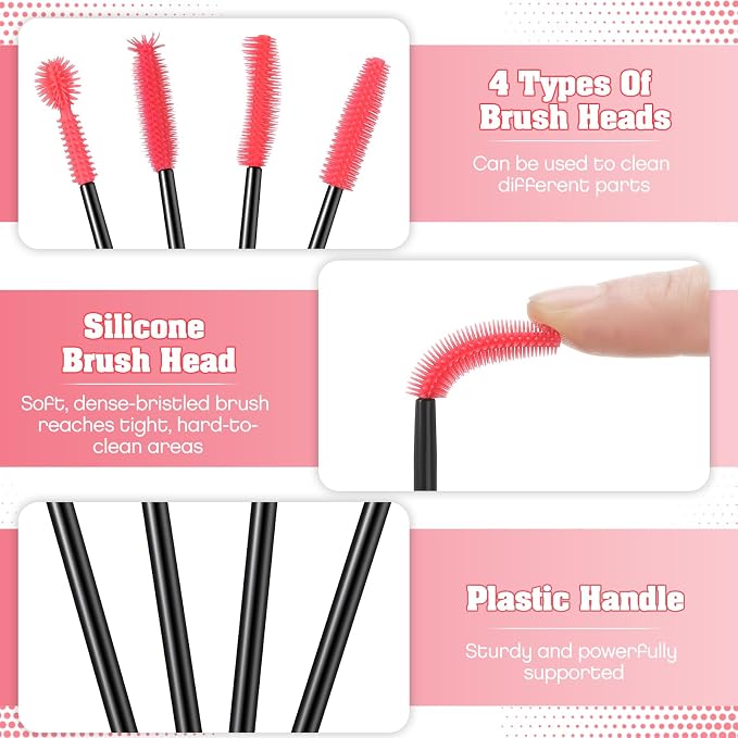 20 Pcs Nook and Cranny Sewing Machine Cleaning Brushes - Image 5