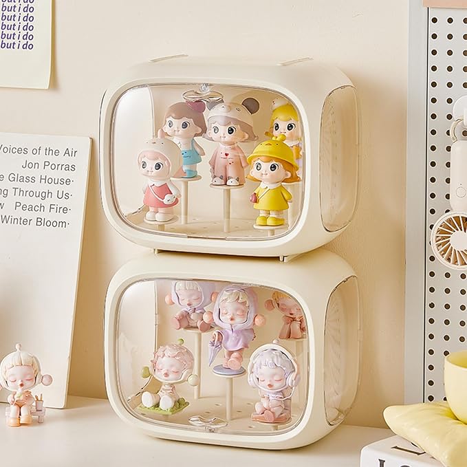 Clear Acrylic Display Case for Figures - Image 7