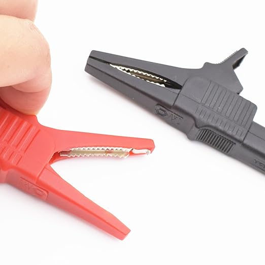 10Pcs Test Leads Kit, Double Insulated Test Lead Set with Alligator Clips and Needle Probefor Multimeter Electrical Testing