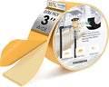 Pipe Insulation Tape, Foam Insulation Tape for Outdoor Pipes Winter Freeze Protection, Foam Pipe Insulation Wrap, Heat Tape for Water Pipes, Copper Pipes, PVC, AC Line, 3in x 15ft, Beige
