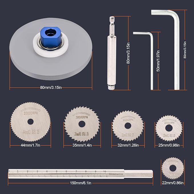 PVC Pipe Internal Cutter Set – 360° Rotating Cutter, adjustable depth gauge - Image 2