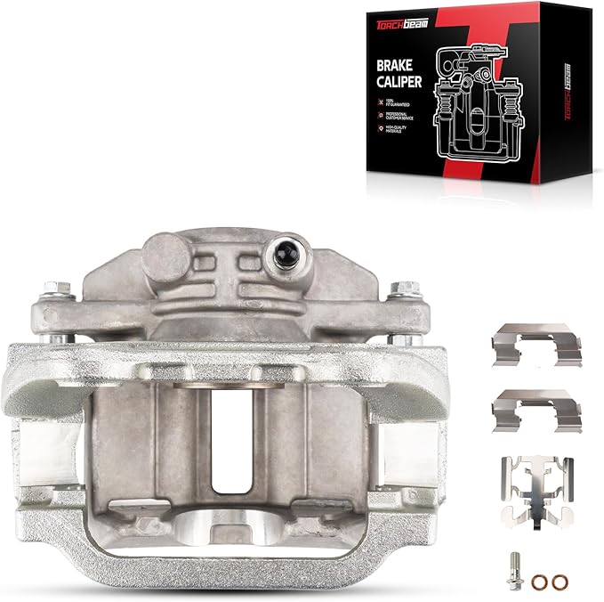 Torchbeam Rear Brake Caliper Left for Chevrolet 1999-2002 Silverado 1500, GMC 1999-2002 Sierra 1500, Chevrolet 2001 Tahoe, Rear Left Caliper Replace # 18B4726