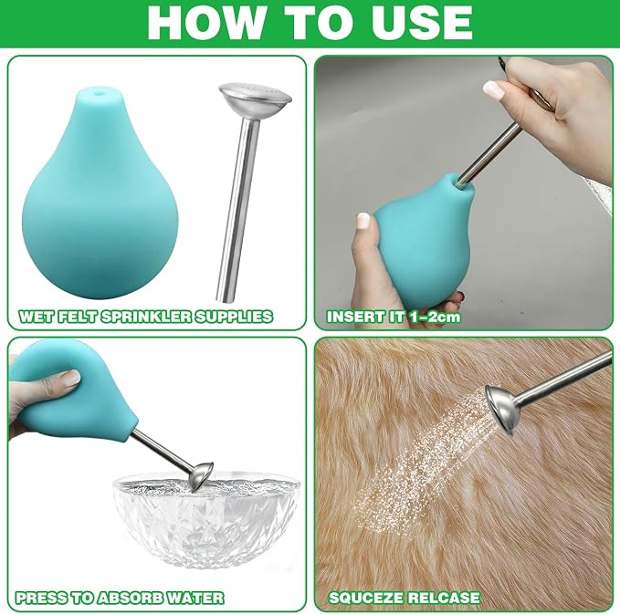 Ball Sprinkler for Wet Felting Tools, Ball Brauser Sprinkler for Wet Felting - Image 3