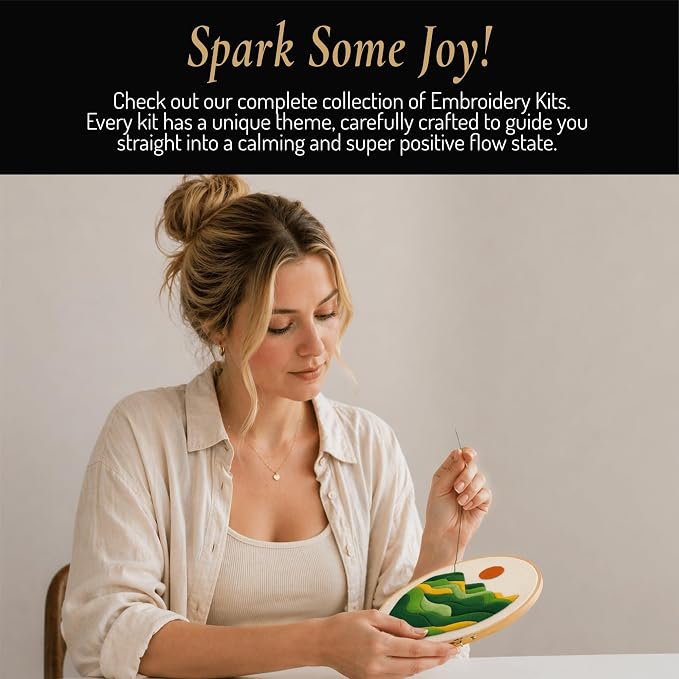 Unwynd Embroidery Kit Landscape Theme - Image 6