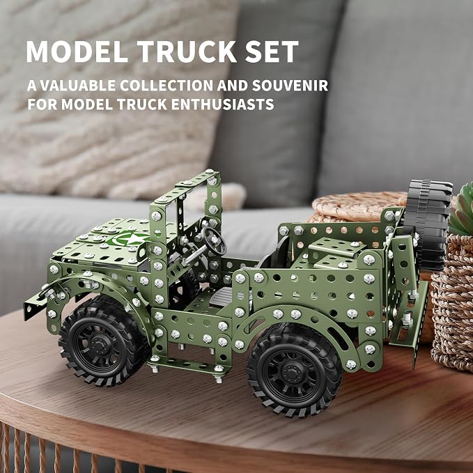 Lucky Doug STEM Building Projects Model Truck Set - Image 2