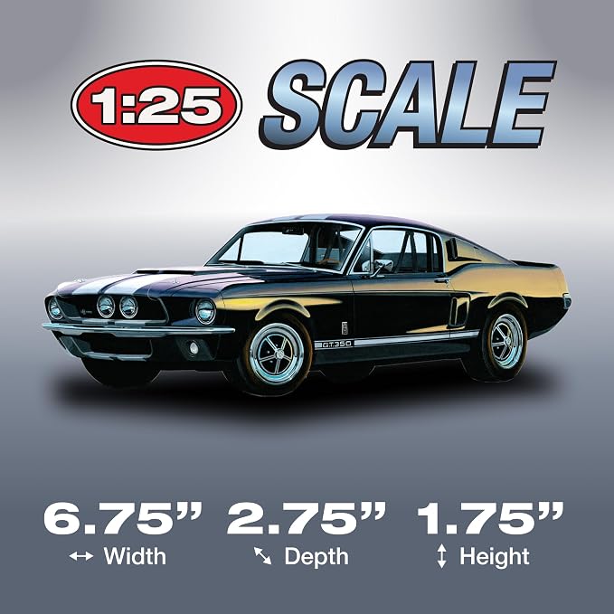 AMT 1:25 Scale 1967 Shelby GT-350 Model Kit - Image 4