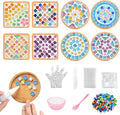 Adboros 8 Sets DIY Glass Mosaic Tiles by Adboros