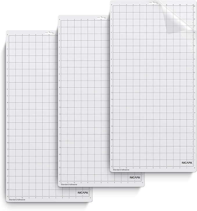 StandardGrip Cutting Mat for Silhouette Cameo 3/2/1 Standard Adhesive Sticky by NICAPA