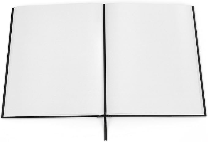 ARTEZA Hardcover Sketchbooks, 8.5 x 11 in, 100 Sheets Each, 80 lb / 130 GSM - Image 4