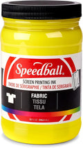 Speedball 045752 Fabric Screen Printing Ink, 32 fl. oz., Process Yellow by SpeedballArt