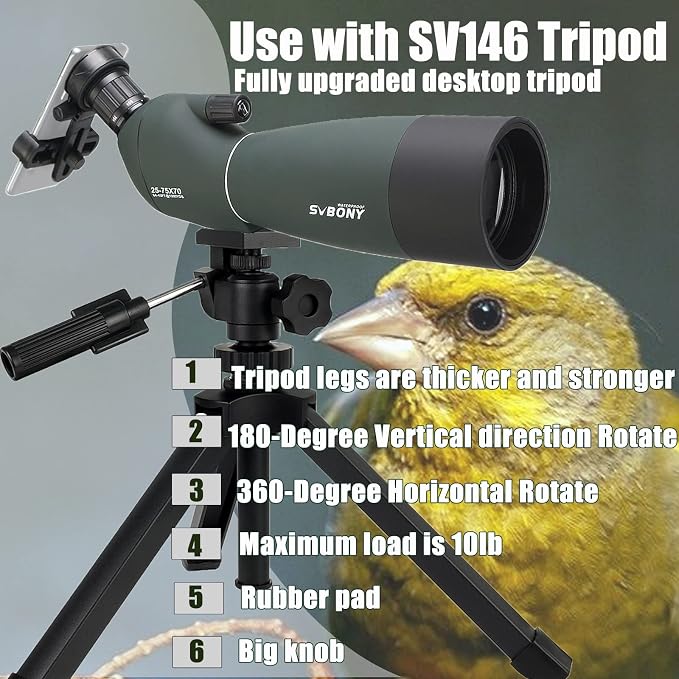 SVBONY SV28 Spotting Scopes - Image 4
