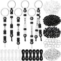 Landical 564 Pcs DIY Bead Keychain Kit Key Chain Making Craft Adjustable Letter by Landical