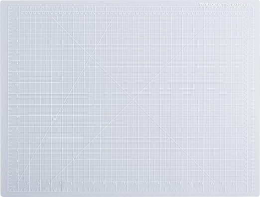 Dahle Vantage 10682 See-Through Premium Self-Healing Cutting Mat, 1/2" Grid by Dahle