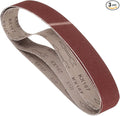 3 Pcs Sanding Belts 2 x 27 Inch 120 Grit Aluminum Oxide Abrasive Sandpaper for Belt Sander Metal Grinding Wood Working Weld Rust Removal