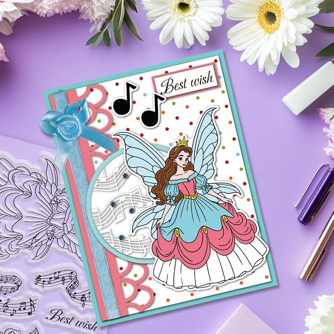 Fairy Dance Clear Stamps and Dies - Image 6