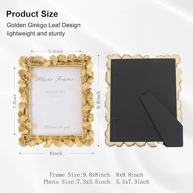 6x8 Vintage Picture Frames, Picture Frame - Image 3