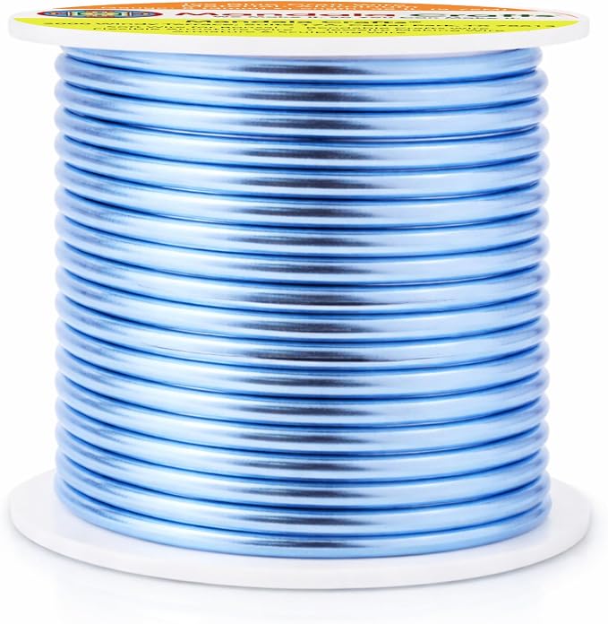 Mandala Crafts 8 Gauge Anodized Aluminum Craft Wire - Image 2
