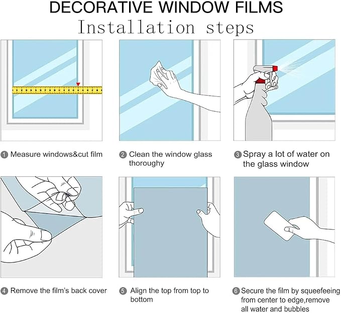 Rainbow Window Privacy Film, Decorative Window Film - Image 7