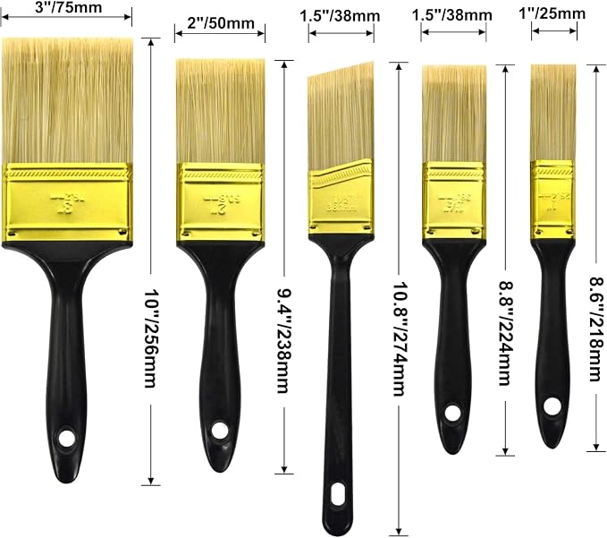 Great Andrew Paint Brushes, Paint Brushes Set - Image 3