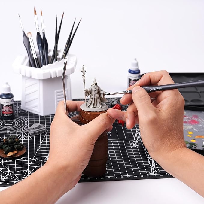 Golden Maple Miniature Painting Handle - Image 8