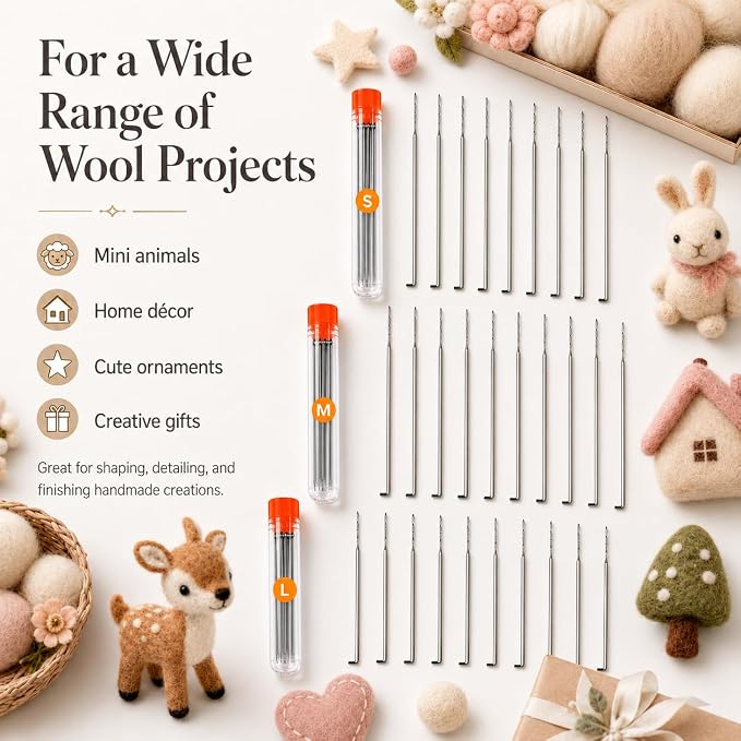 30-Piece Felting Needles Set - Image 7