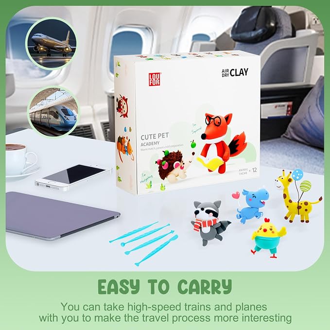LOUFOR Air Dry Clay Kits - Image 6
