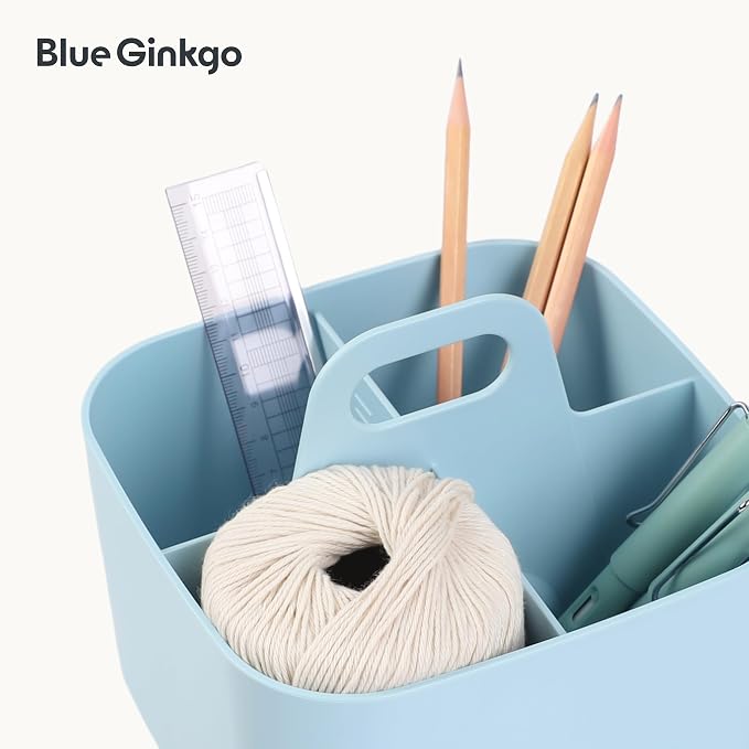 BLUE GINKGO Stackable Organizer Caddy, Made in Korea | Portable. Adjustable. - Image 7