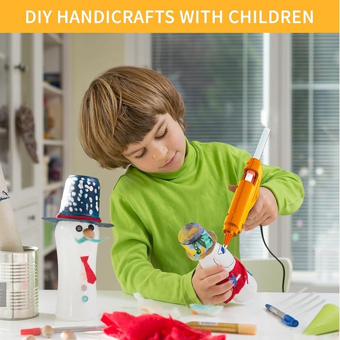 Fast Preheating Mini Hot Glue Gun, 8 Pack - Image 2