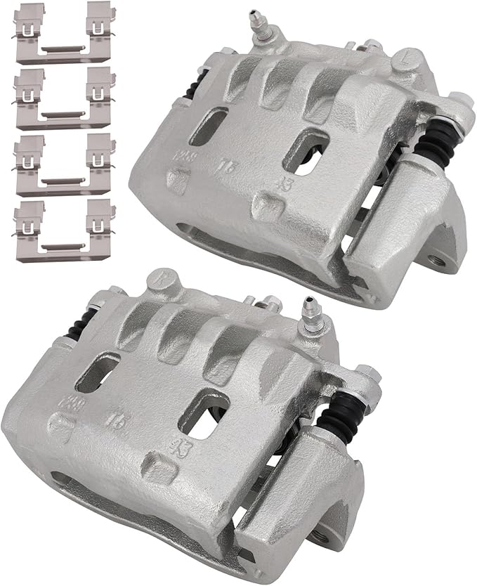 cciyu 19B2683 19B2682 Front Left & Right Brake Calipers With Bracket For Saab For 9-2X 2005-2006,For Subaru For Impreza 2002-2016,For Subaru For Legacy 2003-2004