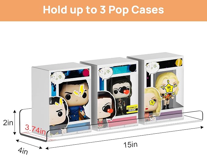 upsimples 10 Pcs 15" Acrylic Shelves - Image 3