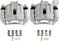 SCITOO 19-B3427 19-B3426 Rear Left & Right Disc Brake Calipers w/Bracket Fit For Kia For Rondo 2007-2008, Single Piston