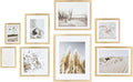 ArtbyHannah Gallery Wall Frame Set, 8 Pack Picture Frames Collage Wall Decor by ArtbyHannah