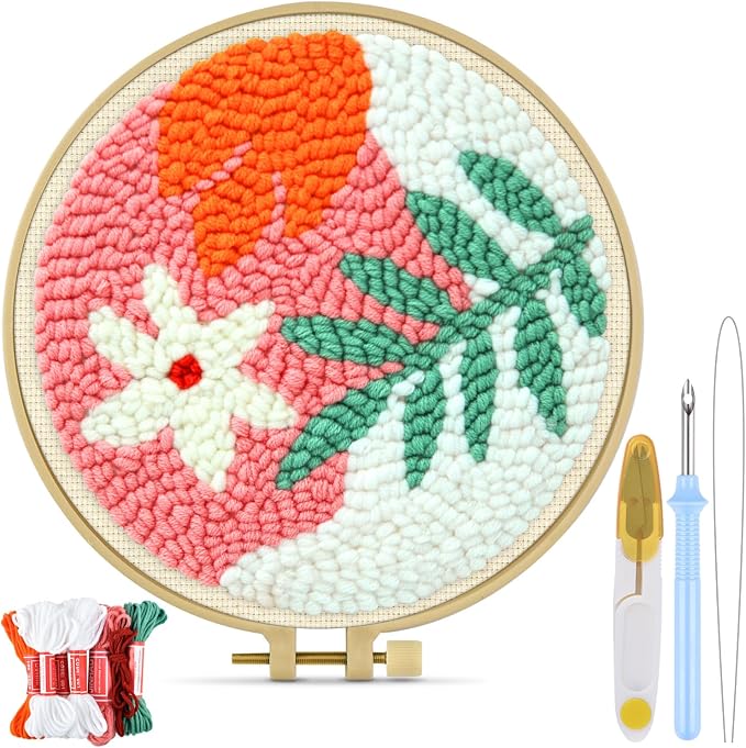 TINDTOP Punch Needle Kits, Punch Embroidery Kits by TINDTOP