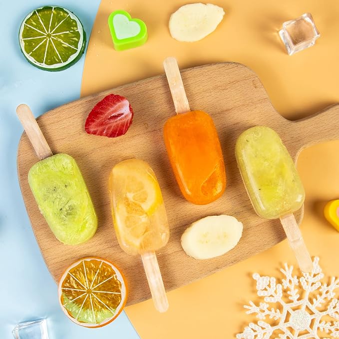 Ozera 2 Pack Popsicles Molds, Silicone Oval Cakesicles Cake Pop Molds Set | 4 - Image 6