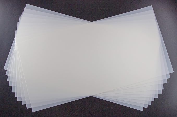 7mil Blank Mylar Sheets for Stencil, Template Material for Cutting Machines by neglex
