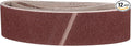 4 x 36 Inch Sanding Belt, 12 Pcs 60 Grit Knife Sharpener Belts Work Sharpening for Belt Sander Knife Carving Tool Metal Working