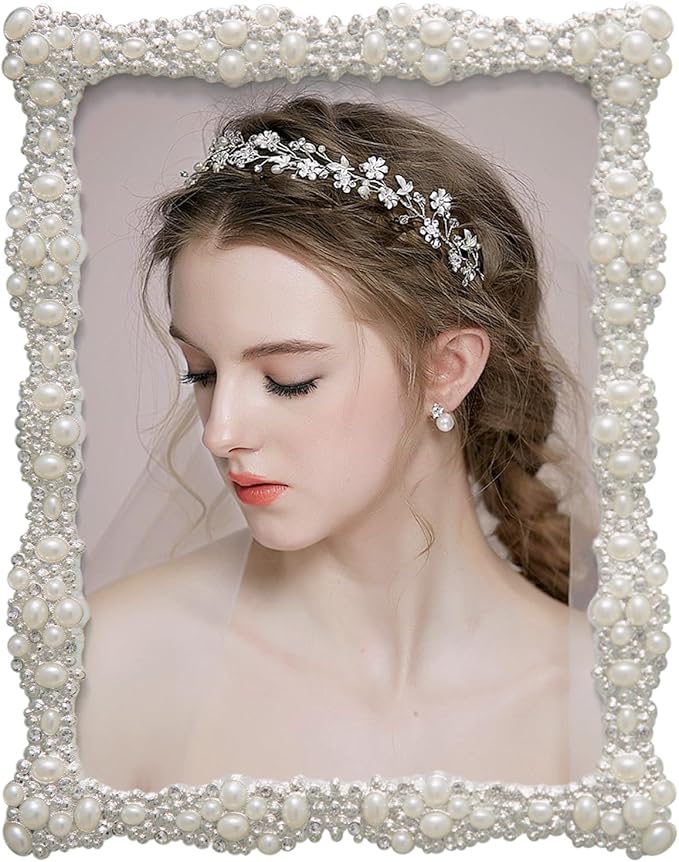 DIKAR 6x8 Picture Frame with Pearl by DIKAR