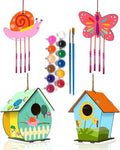 Home Composer 4 Pack DIY Bird House Wind Chime Kits by HOME+COMPOSER