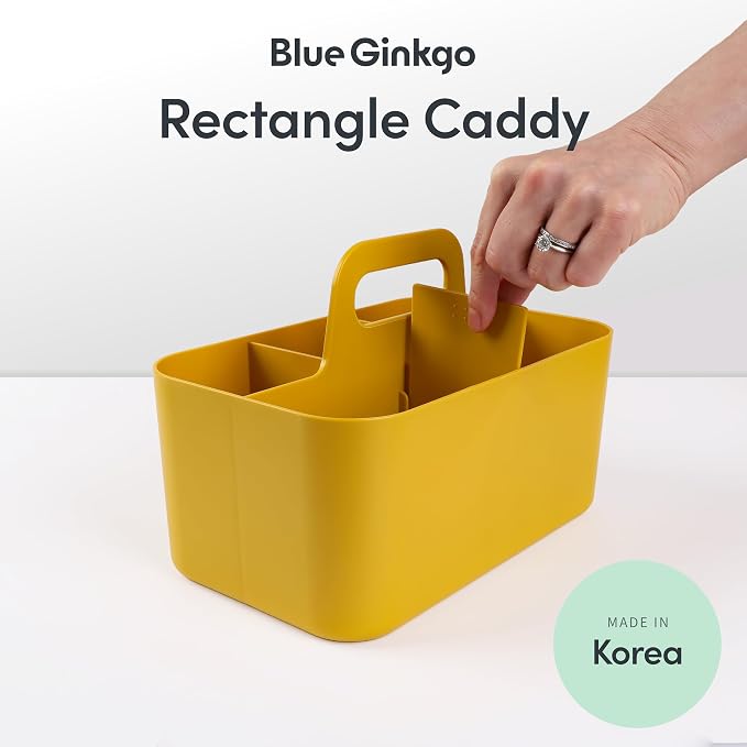 BLUE GINKGO Stackable Organizer Caddy, Made in Korea | Portable. Adjustable. - Image 2