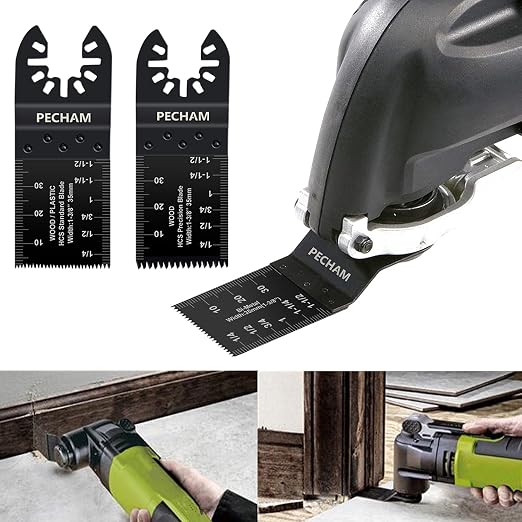 PECHAM 24PCS Universal Wood Metal Oscillating Multitool Quick Release Saw - Image 6