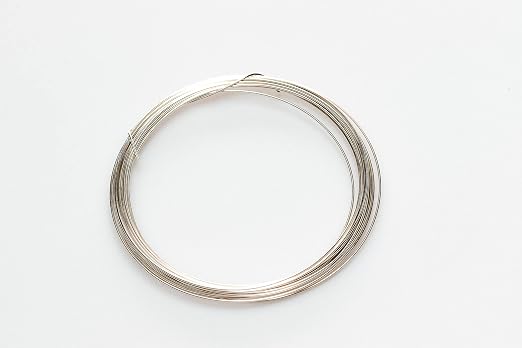 CRAFT WIRE 24 Gauge, 925 Sterling Silver Wire Half Hard Made in USA - 1FT | - Image 3