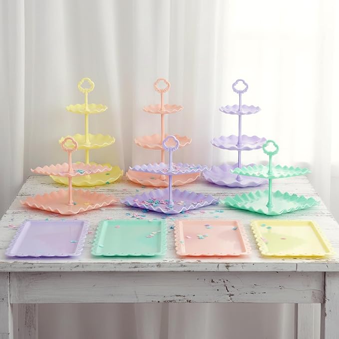 Pack of 11 NWK Cake Stand Set, - Image 9