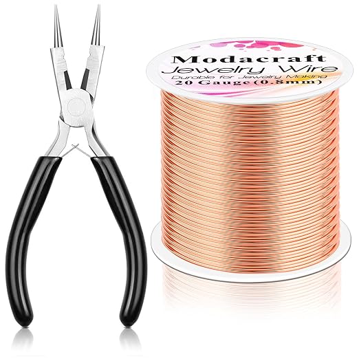 Modacraft 20 Gauge Copper Wire for Jewelry Making by Modacraft