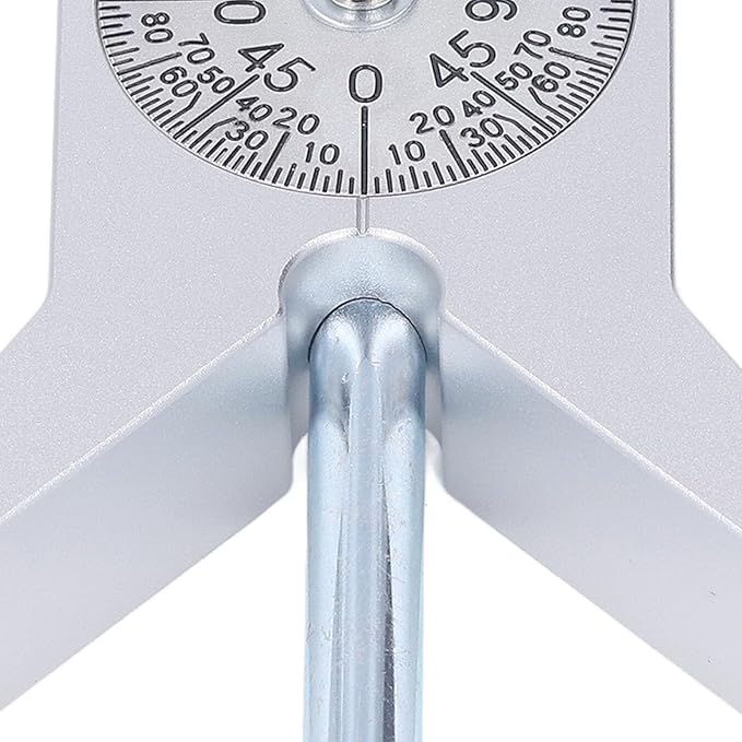 Safety Pipe Marker Centering Tool, O Mark Pipe Marker Centering Tool, 4inch Y Type Head, Dial Set Level Dial Bubble Protractor