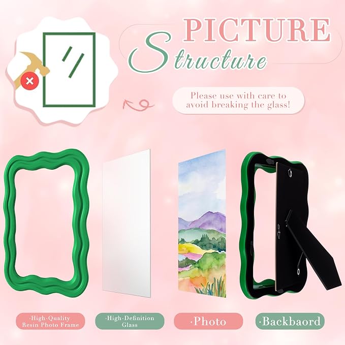 Vicenpal Scalloped Picture Frame - Image 4