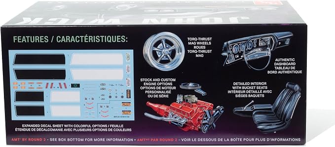 AMT 1970 Chevy Chevelle John Wick 1:25 Scale Model Kit - Image 3